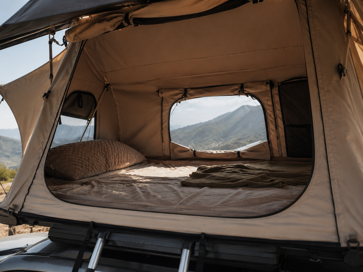 Roadnest Tente de toit - 3 personnes